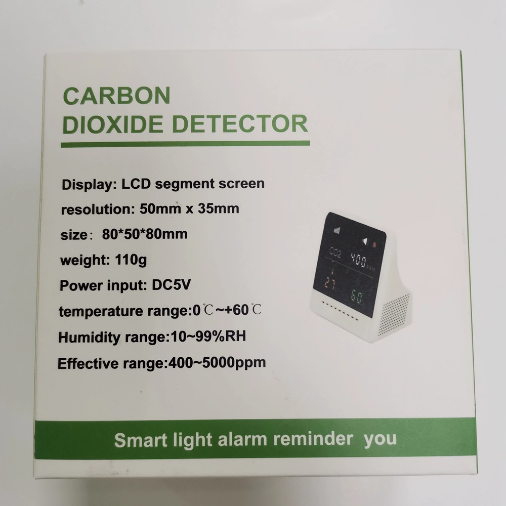 Direct Manufacturer Air Quality Monitor Gas Analyzer Temperature Detecting CO2 Carbon Dioxide Detector