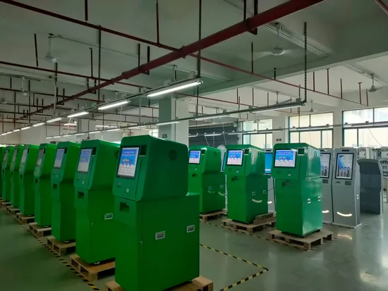 Menu de restaurante ODM Hotel Self Service/serviço de quiosque de pedidos de alimentos com suporte para leitor de cartão baseado em design personalizado